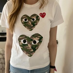 Commes Des Garçons Play t-shirt